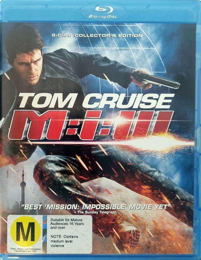 Mission Impossible 3 Blu Ray