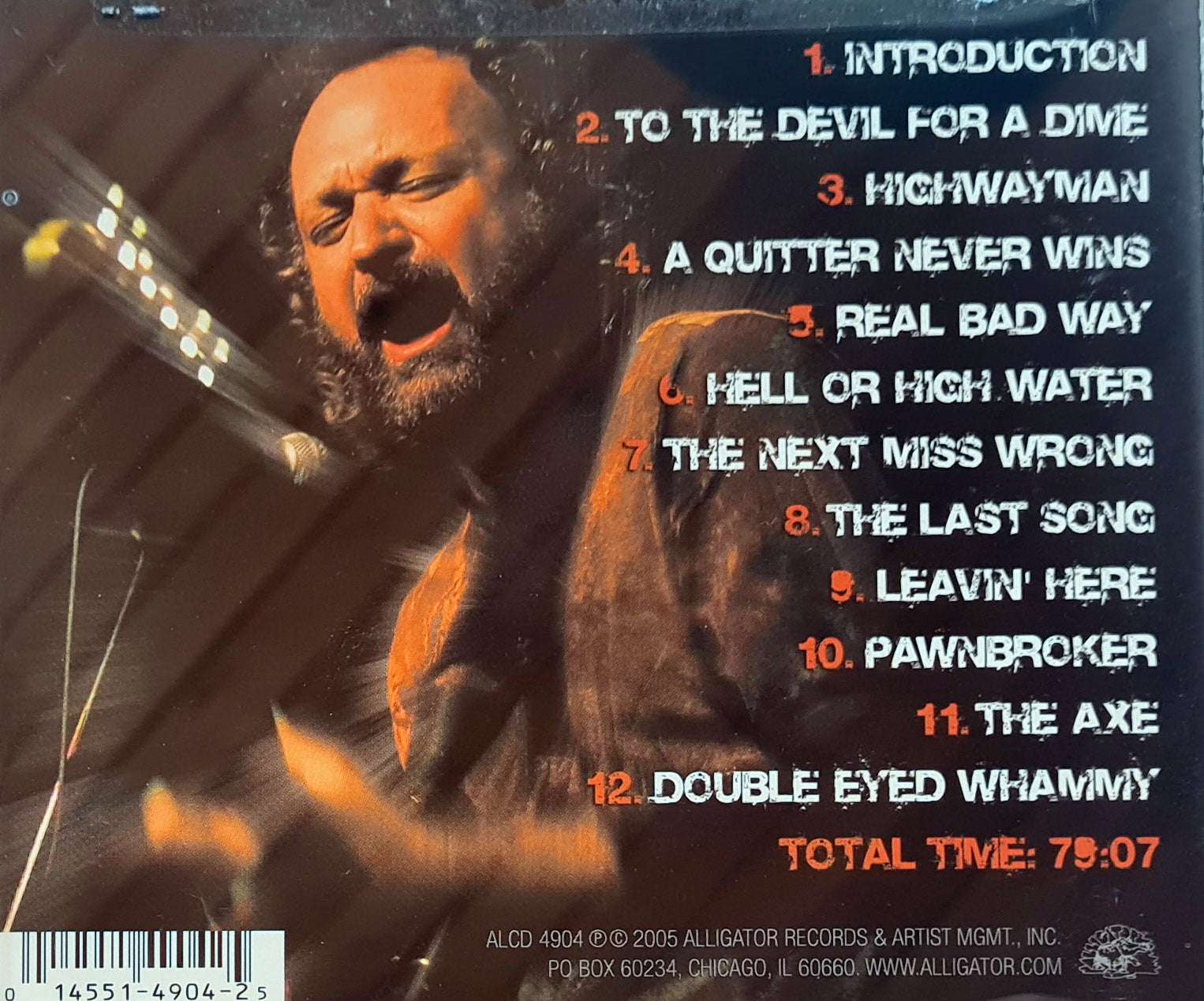 Tinsley Ellis - Live - Highwayman CD