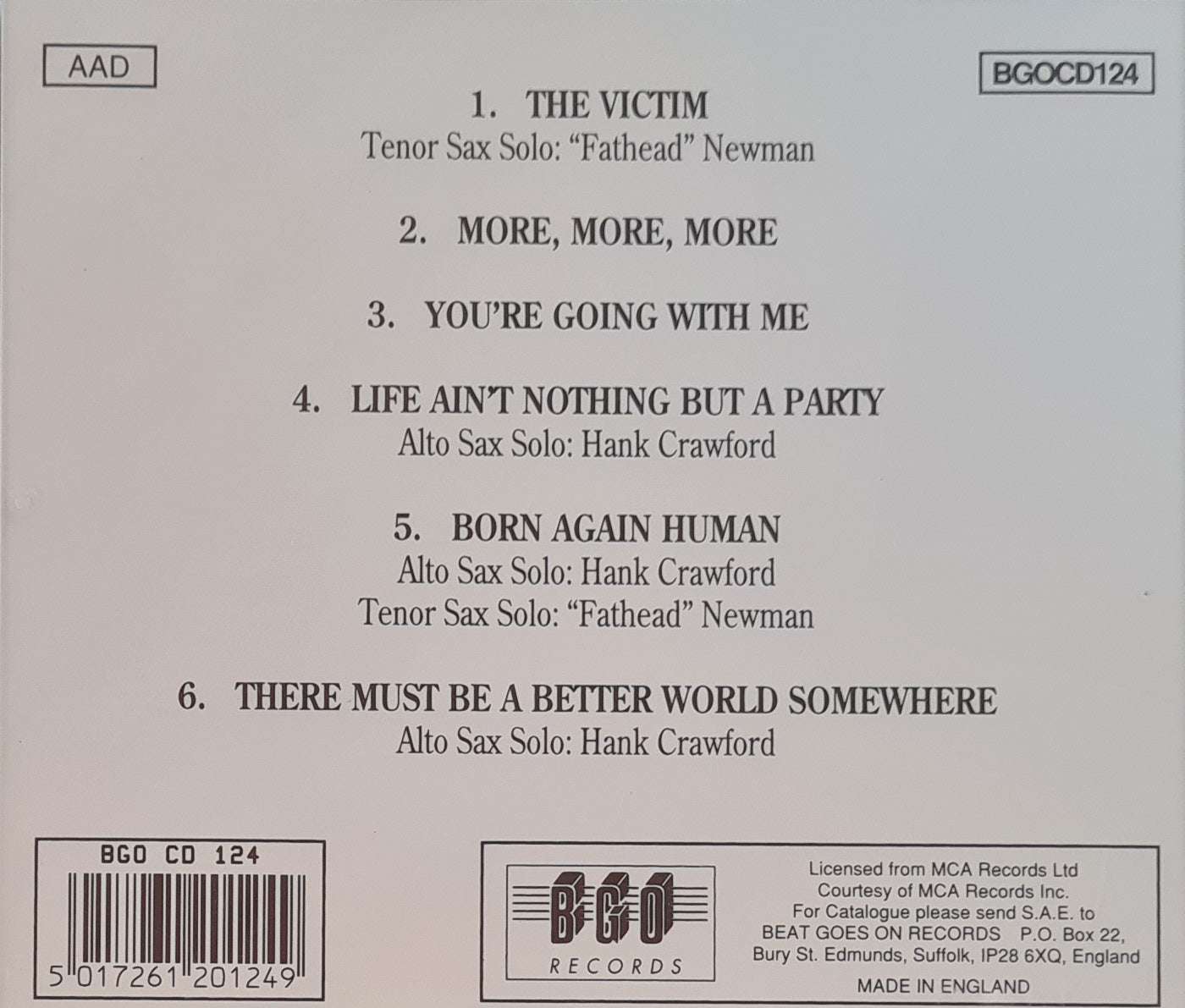B.B. King - There Must Be a Better World Somewhere CD
