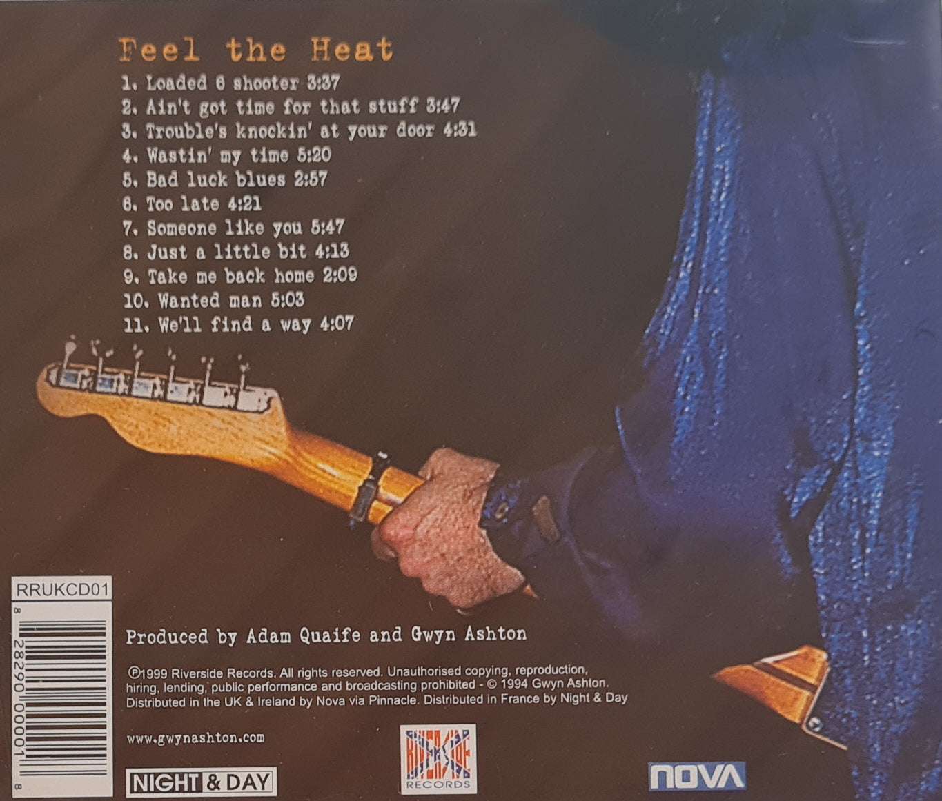 Gwyn Ashton - Feel the Heat CD
