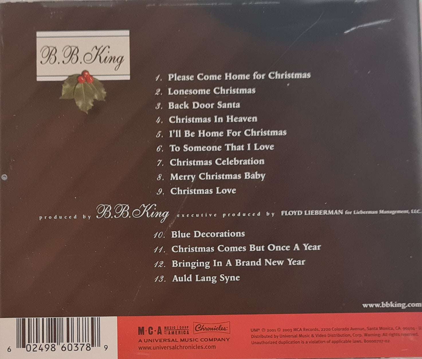 B.B. King - The Best of B.B. King the Christmas Collection CD