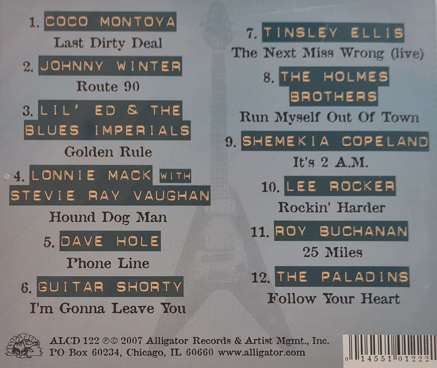 Alligator Records - Crucial Rockin' Blues CD
