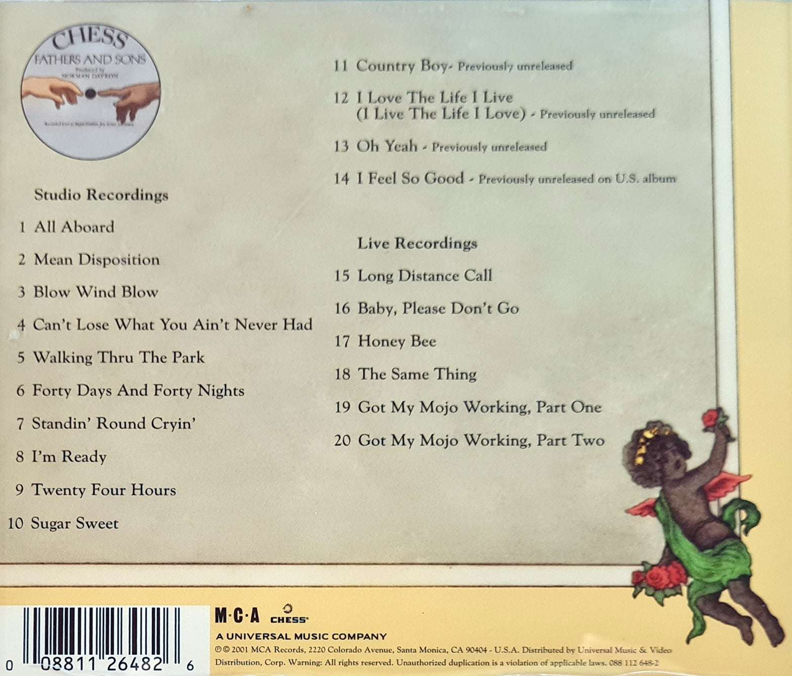 Muddy Waters - Fathers and Sons CD