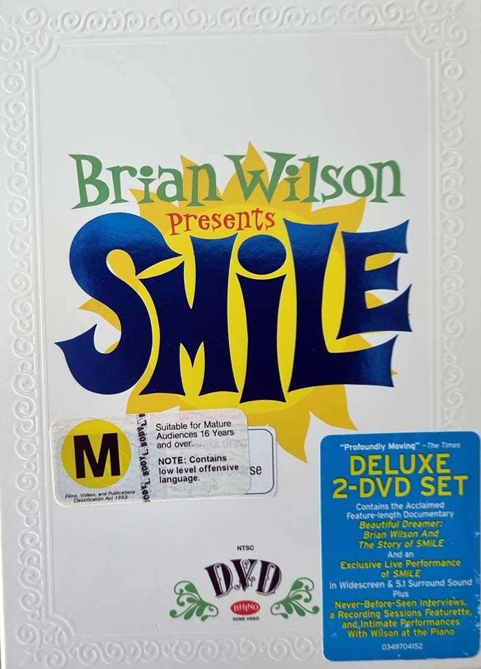 Brian Wilson Presents Smile Deluxe 2 Disc DVD