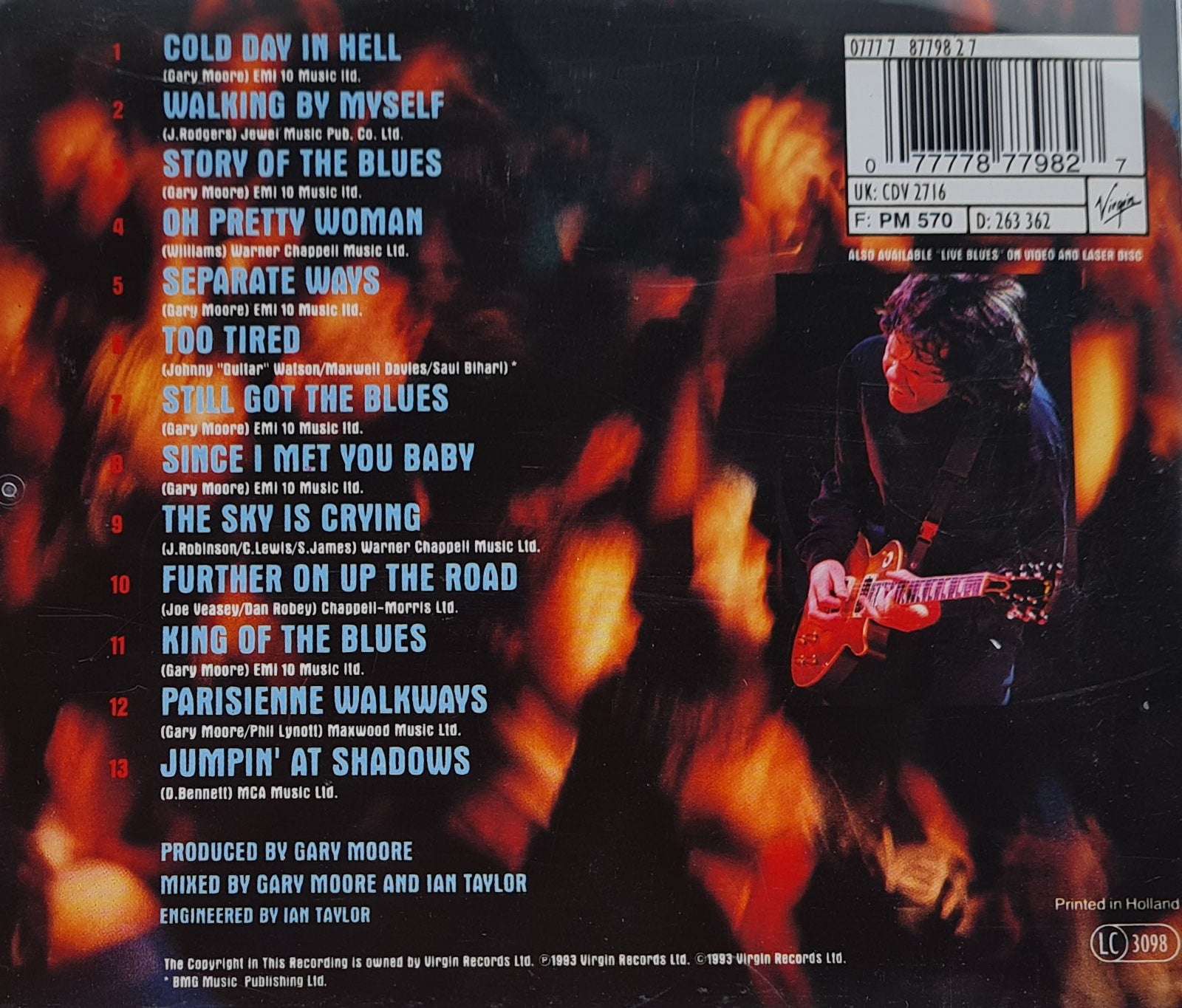 Gary Moore - Blues Alive CD