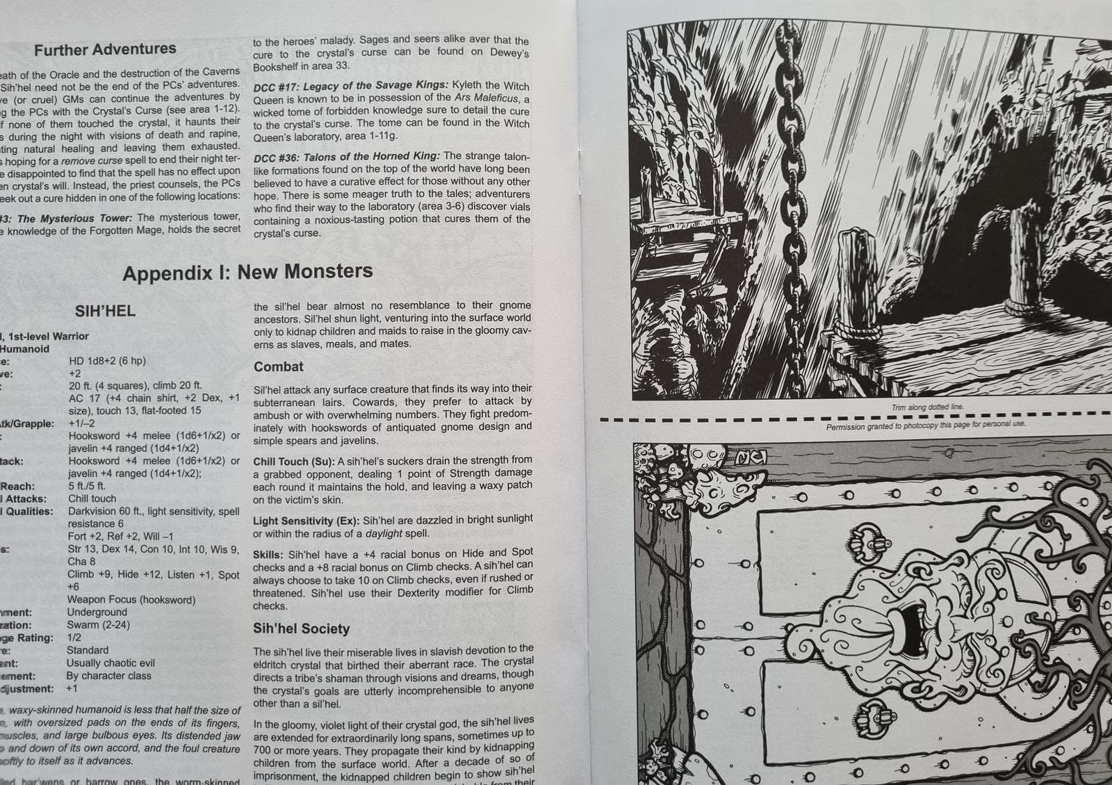The Sinister Secret of Whiterock - Dungeon Crawl Classics D20 System