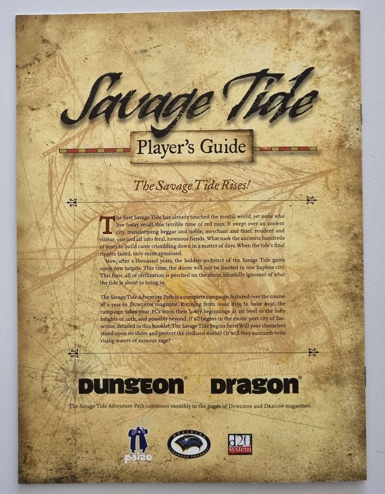 Dungeons and Dragons - Savage Tide Player's Guide