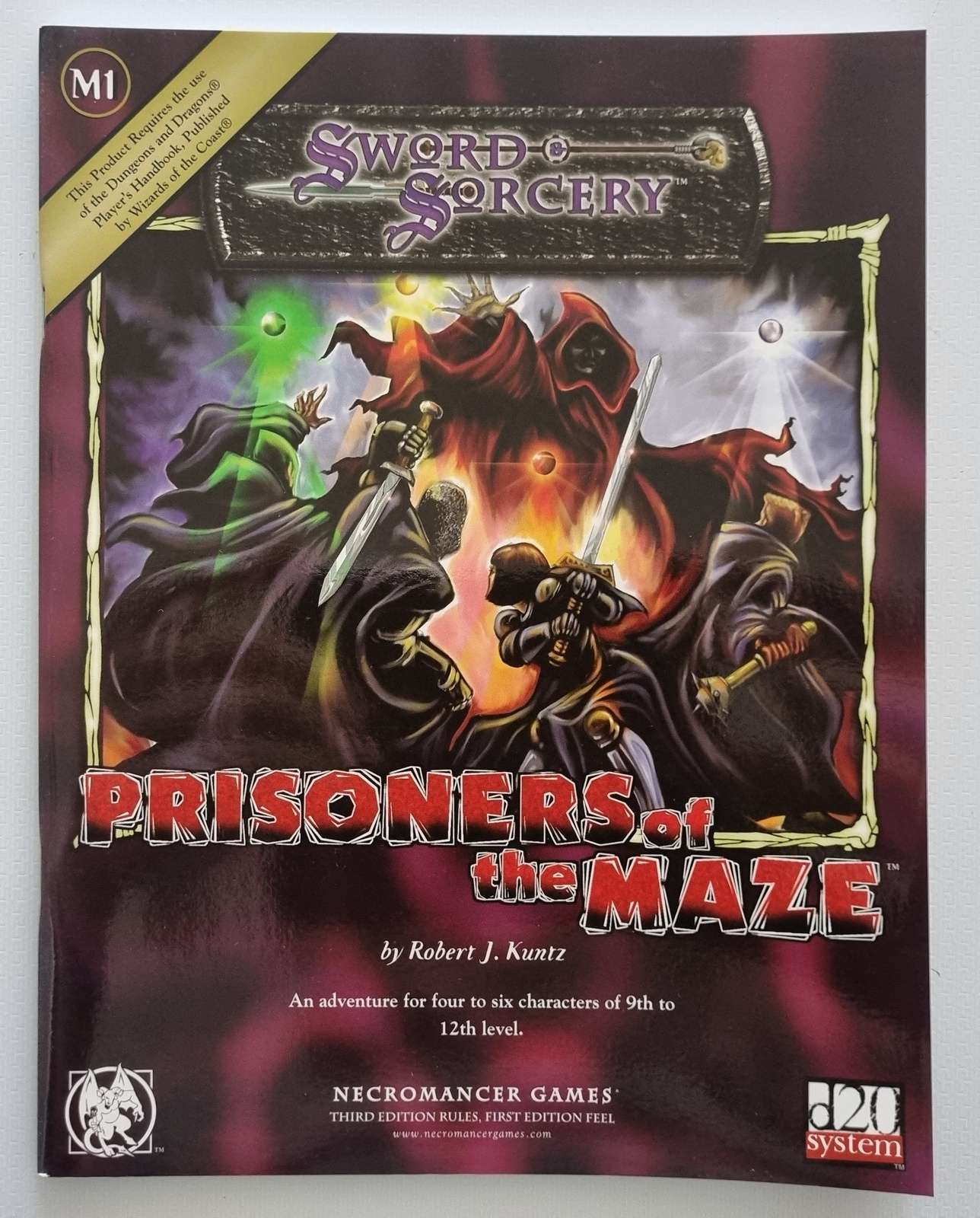 Sword & Sorcery: Prisoners of the Maze D20 System