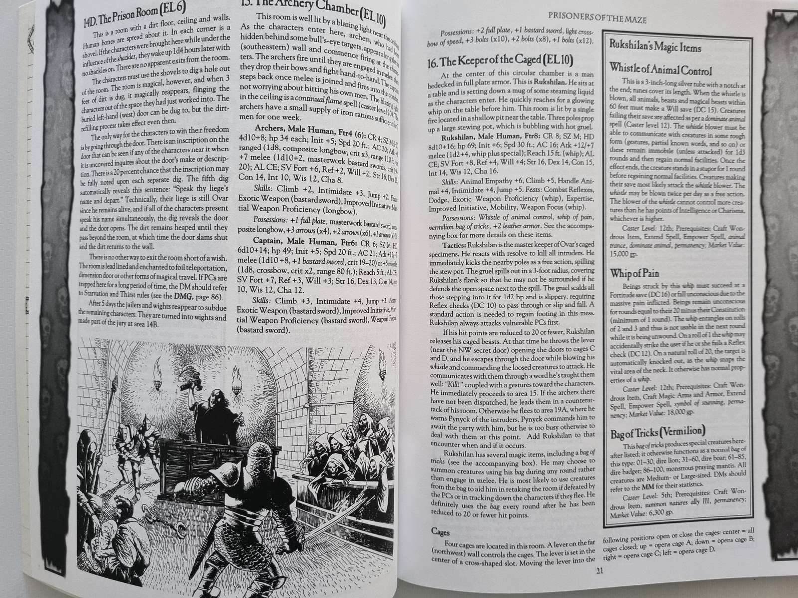 Sword & Sorcery: Prisoners of the Maze D20 System