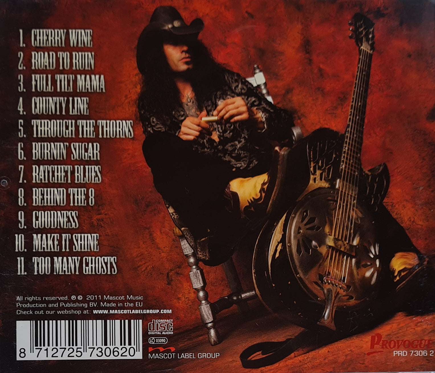 Eric Sardinas and Big Motor - Sticks and Stones CD