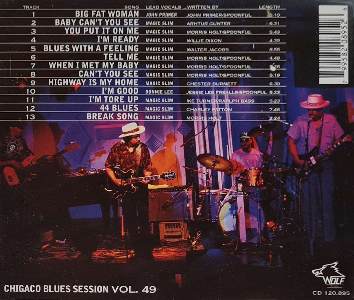 Magic Slim and the Teardrops - 44 Blues CD