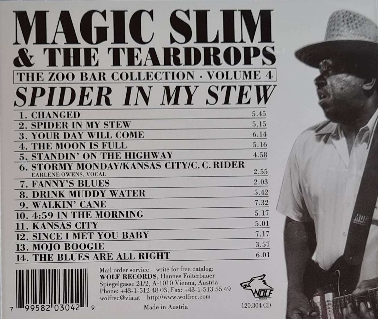 Magic Slim and the Teardrops - Spider in My Stew (CD)