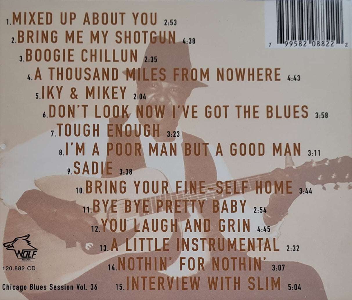 Magic Slim - Alone & Unplugged CD