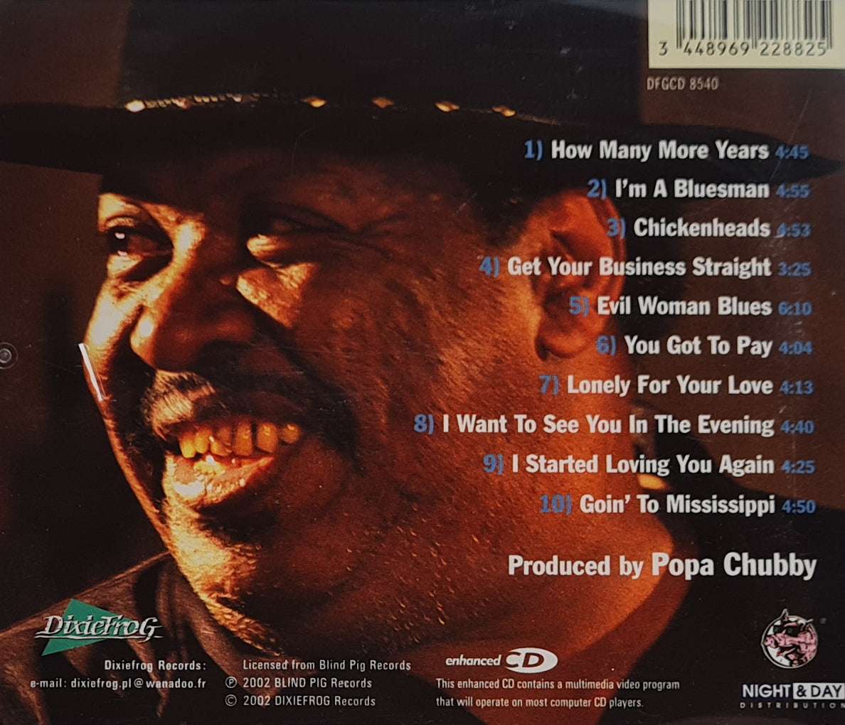 Magic Slim and the Teardrops - Blue Magic CD