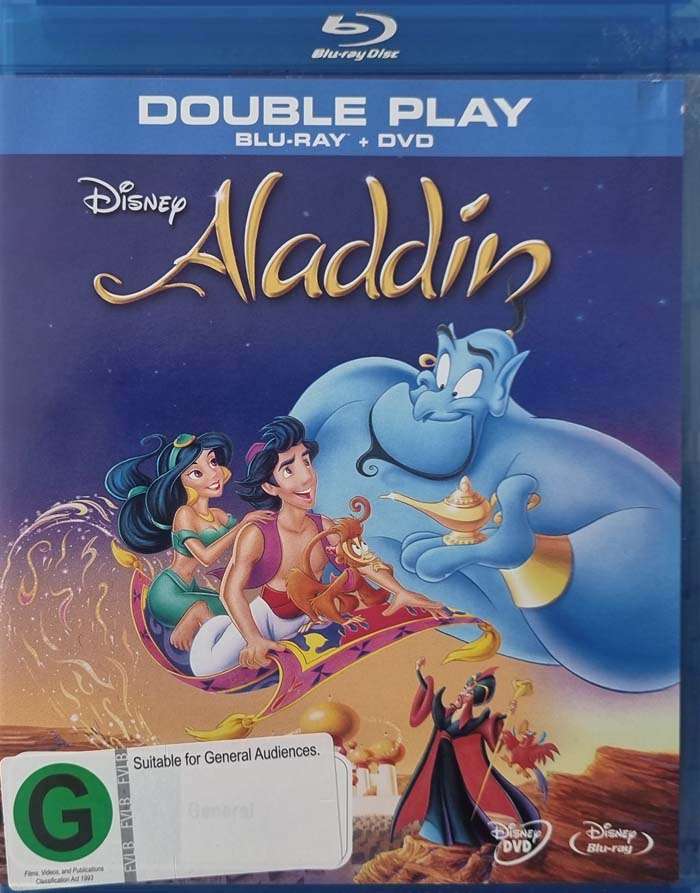 Aladdin Blu Ray + DVD