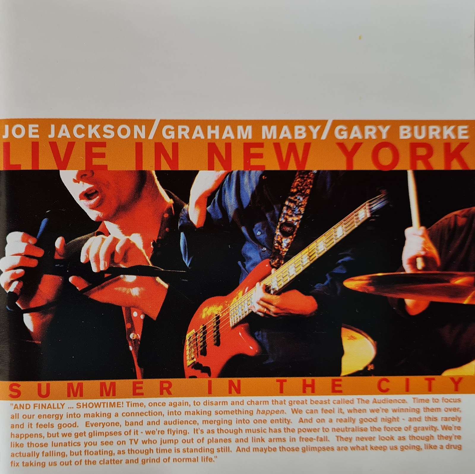 Joe Jackson - Summer in the City CD