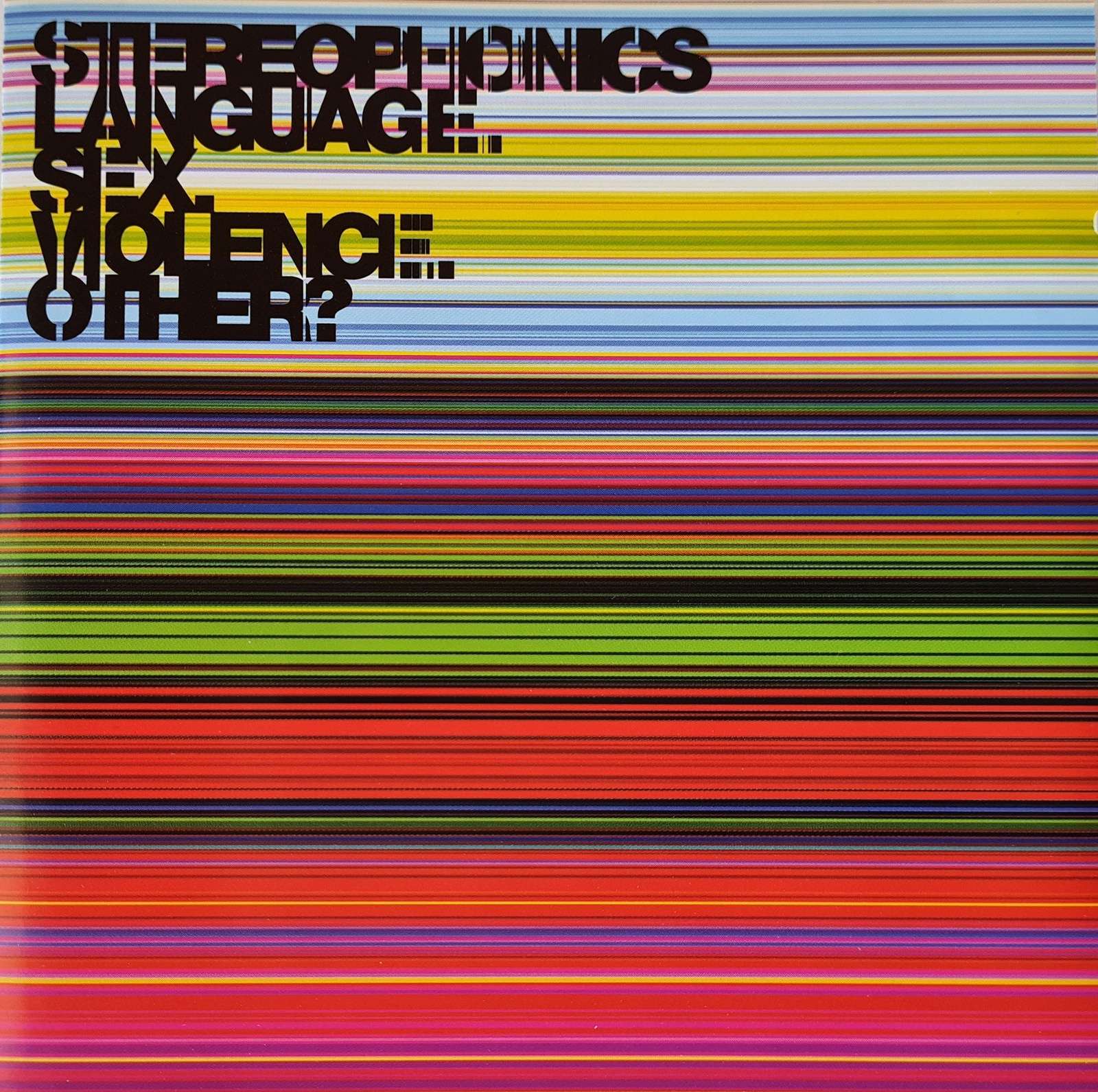 Stereophonics - Language. Sex. Violence. Other? CD