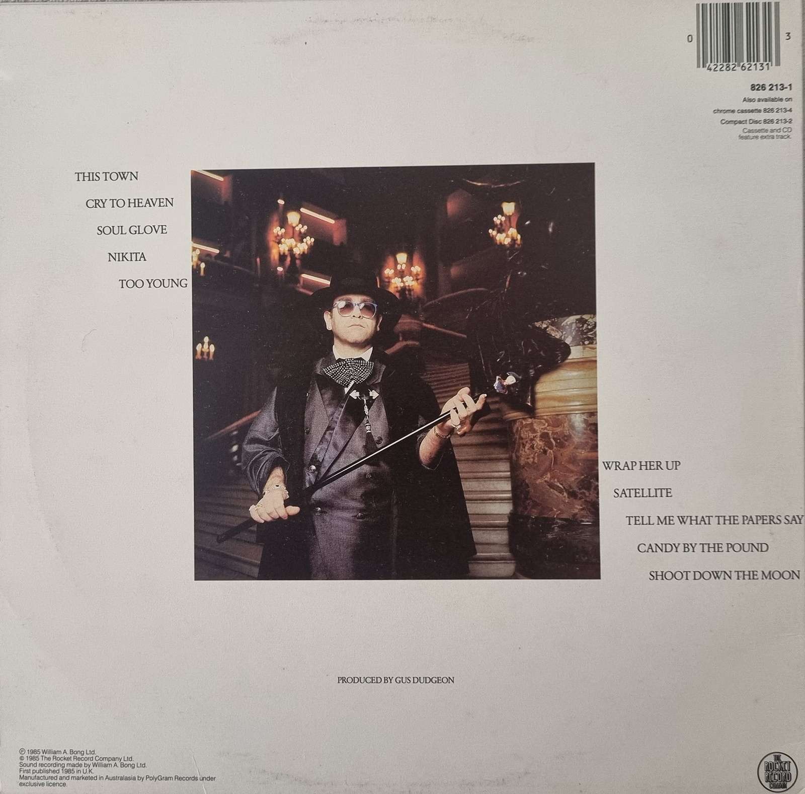 Elton John - Ice on Fire LP