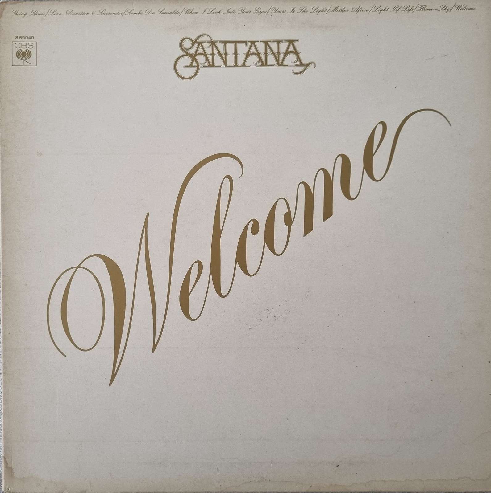 Santana - Welcome LP