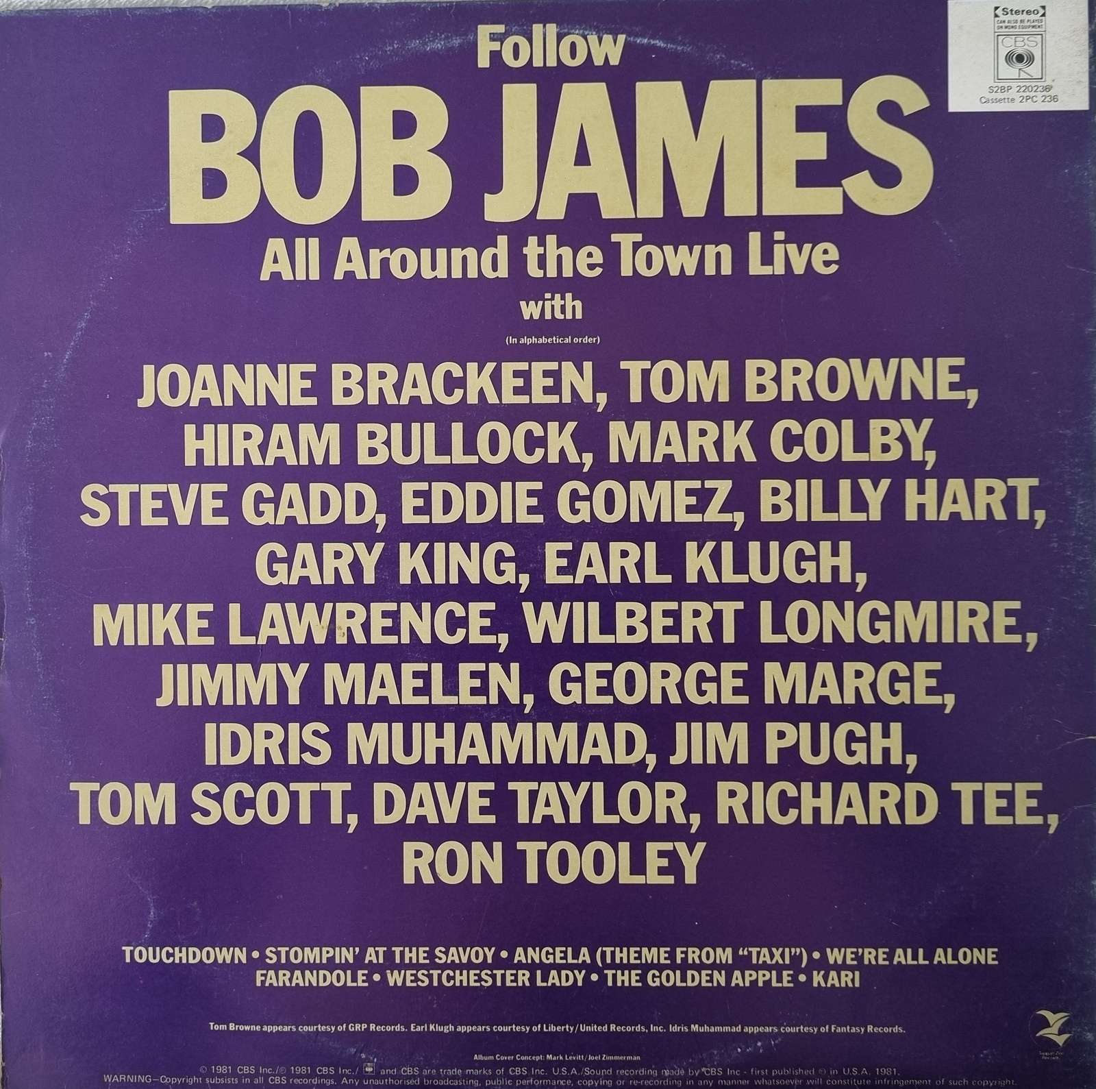 Bob James - All Around the Town (LP)