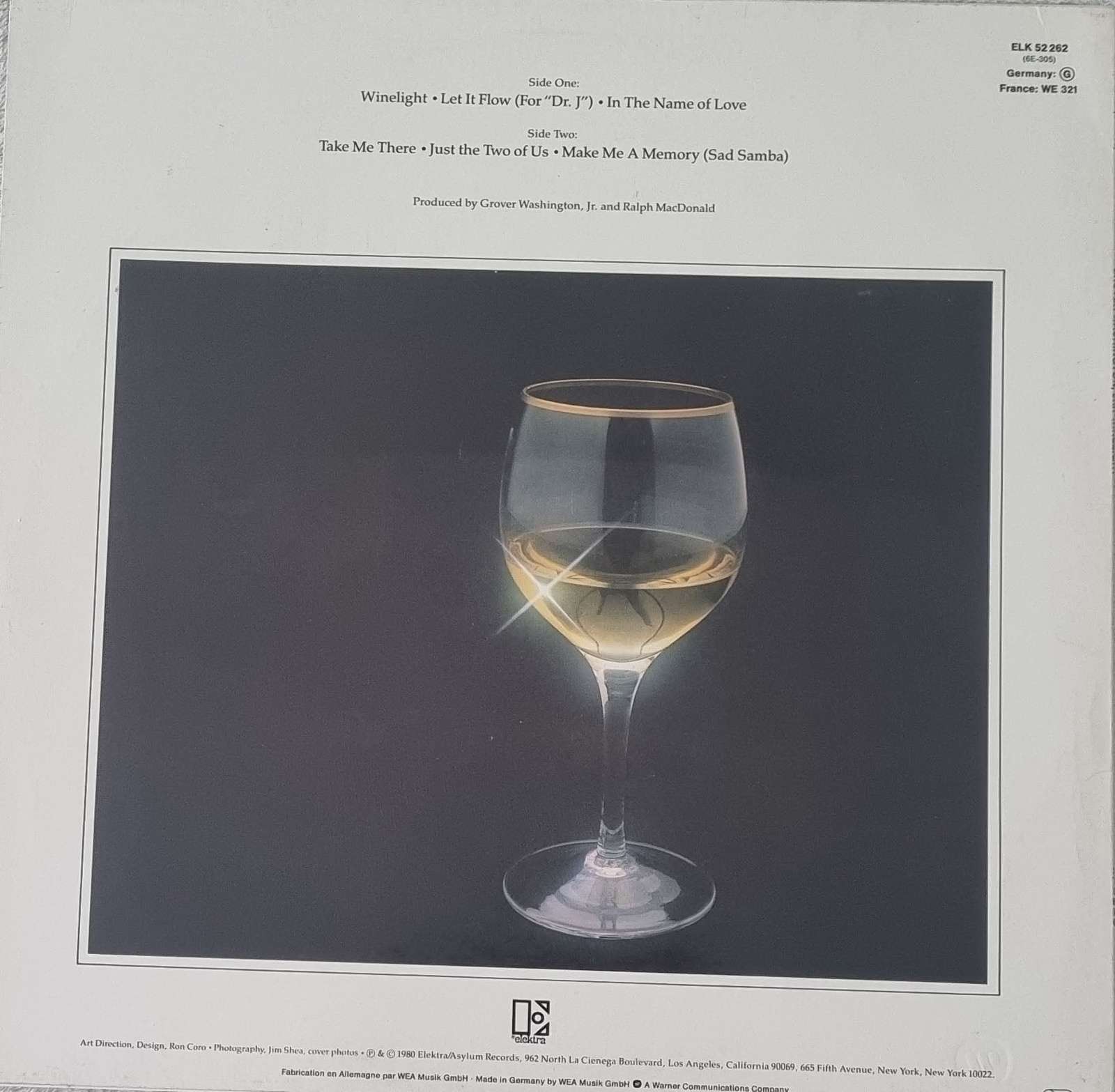 Grover Washington, Jr. - Winelight LP