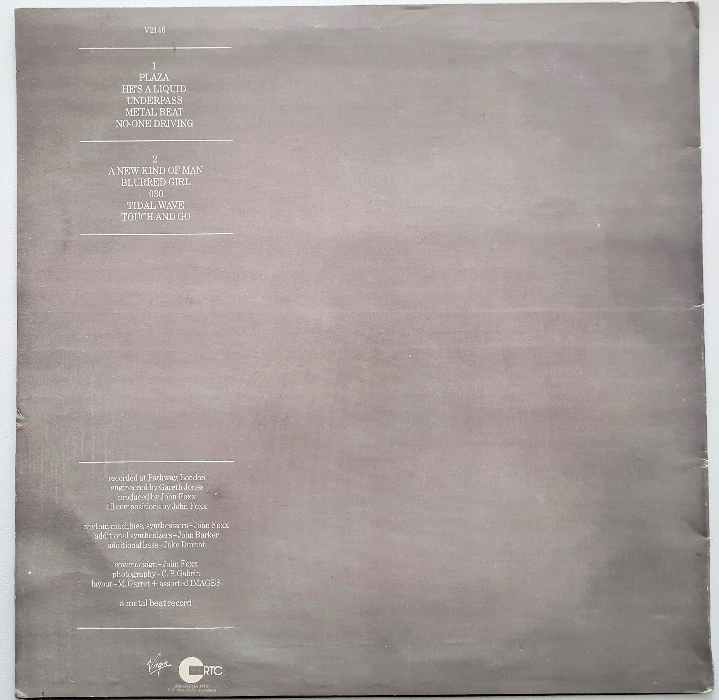John Foxx - Metamatic (LP)