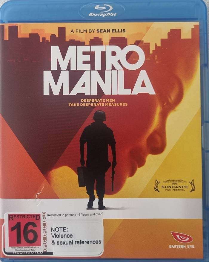Metro Manila - Eastern Eye Blu Ray
