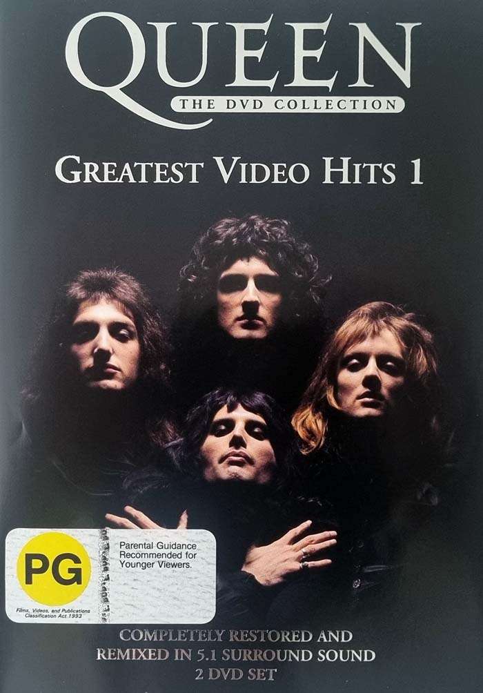 Queen Greatest Video Hits 1 DVD