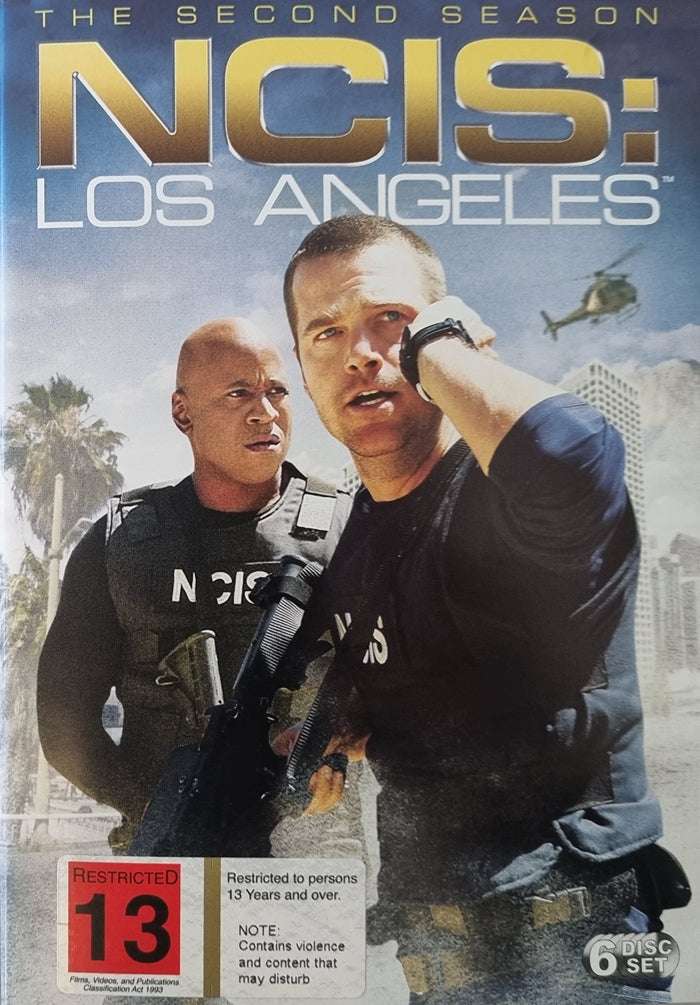 NCIS Los Angeles Complete Second Season 2 DVD