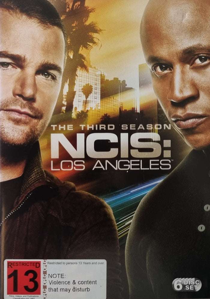 NCIS Los Angeles Complete Third Season 3 DVD