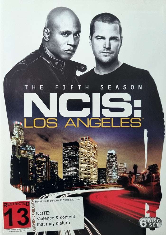 NCIS Los Angeles Complete Fifth Season 5 DVD