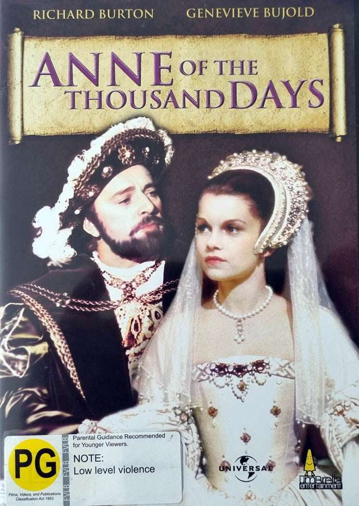Anne of the Thousand Days DVD