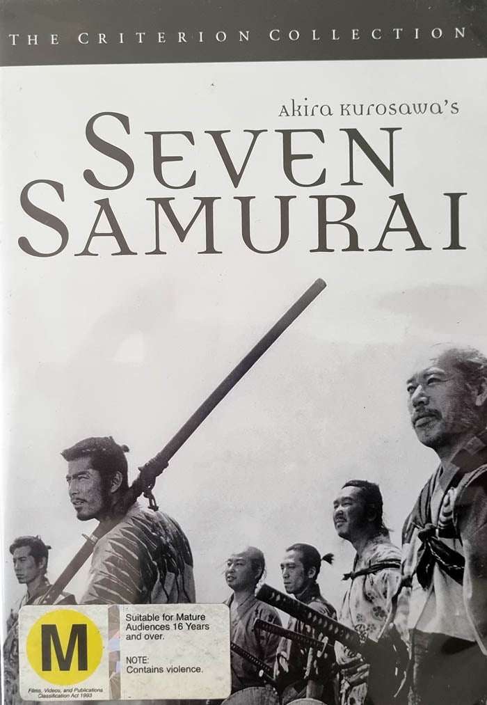 The Seven Samurai - Criterion Collection DVD Region 1