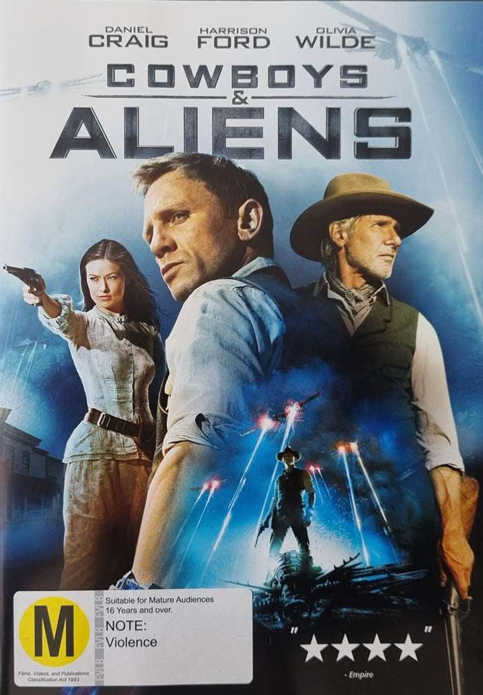 Cowboys & Aliens DVD