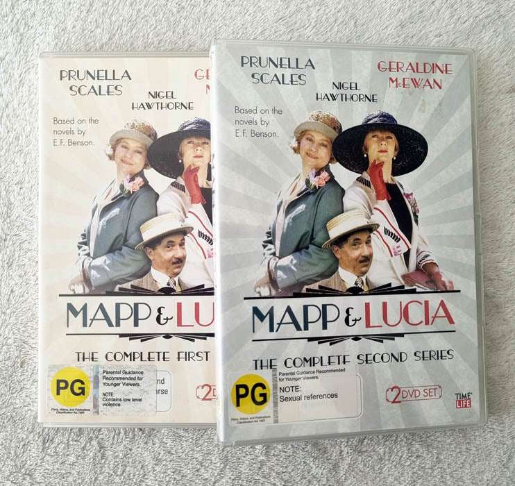 Mapp & Lucia The Complete First & Second Series DVD