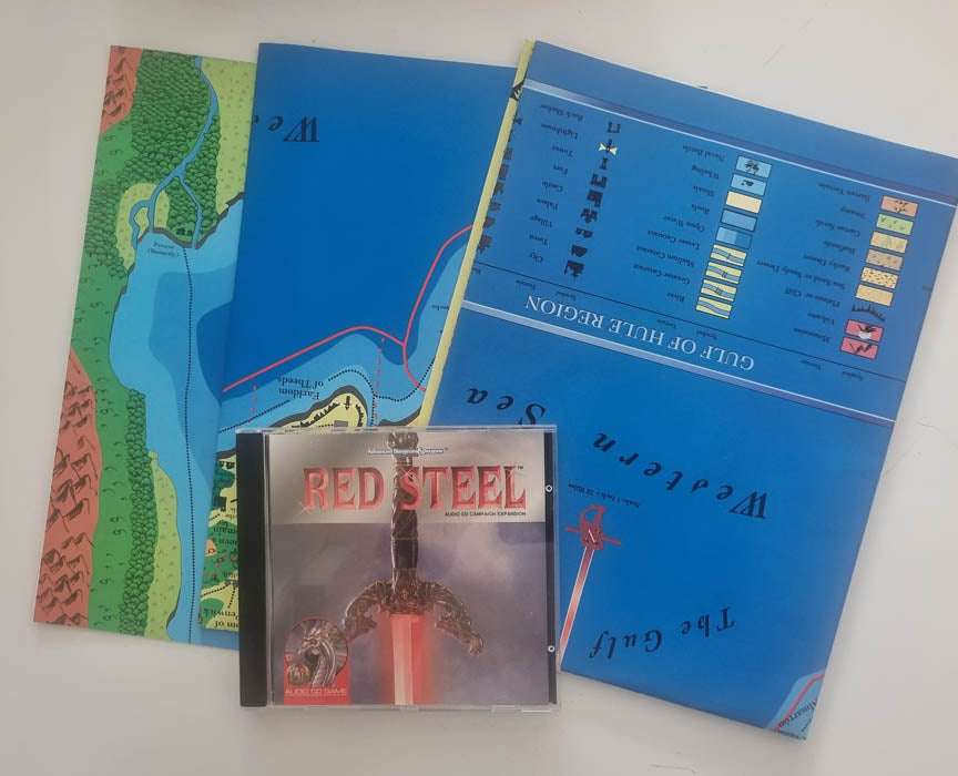 Advanced Dungeons and Dragons: Red Steel - Includes CD