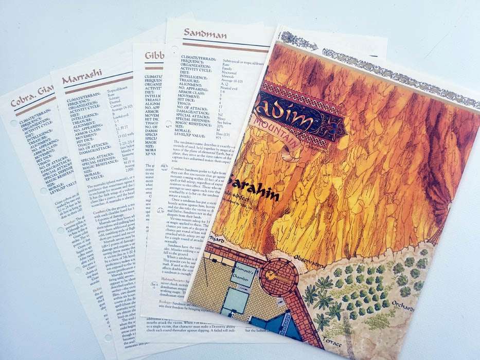 Advanced Dungeons and Dragons: Al-Qadim: Assassin Mountain