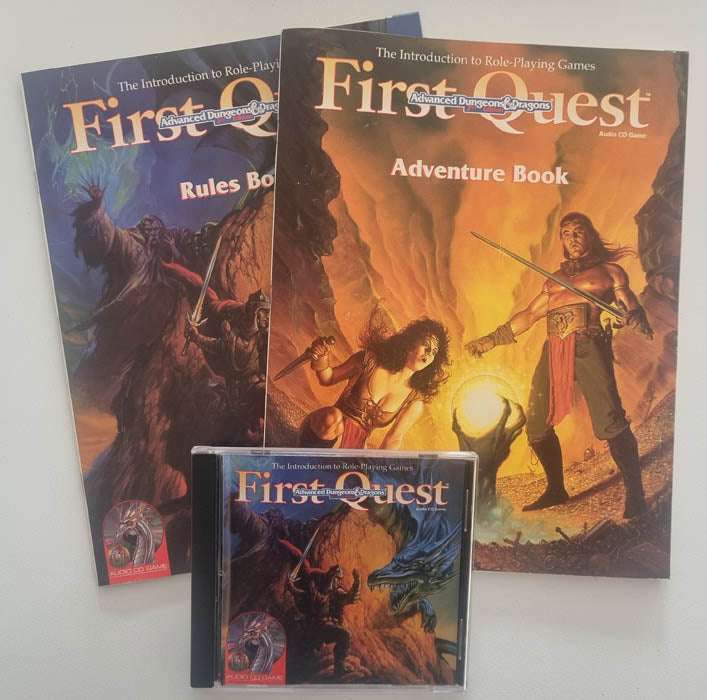 Advanced Dungeons and Dragons: First Quest Audio CD Game