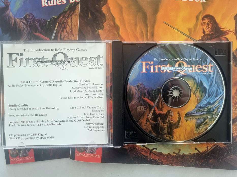Advanced Dungeons and Dragons: First Quest Audio CD Game