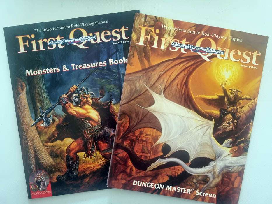Advanced Dungeons and Dragons: First Quest Audio CD Game