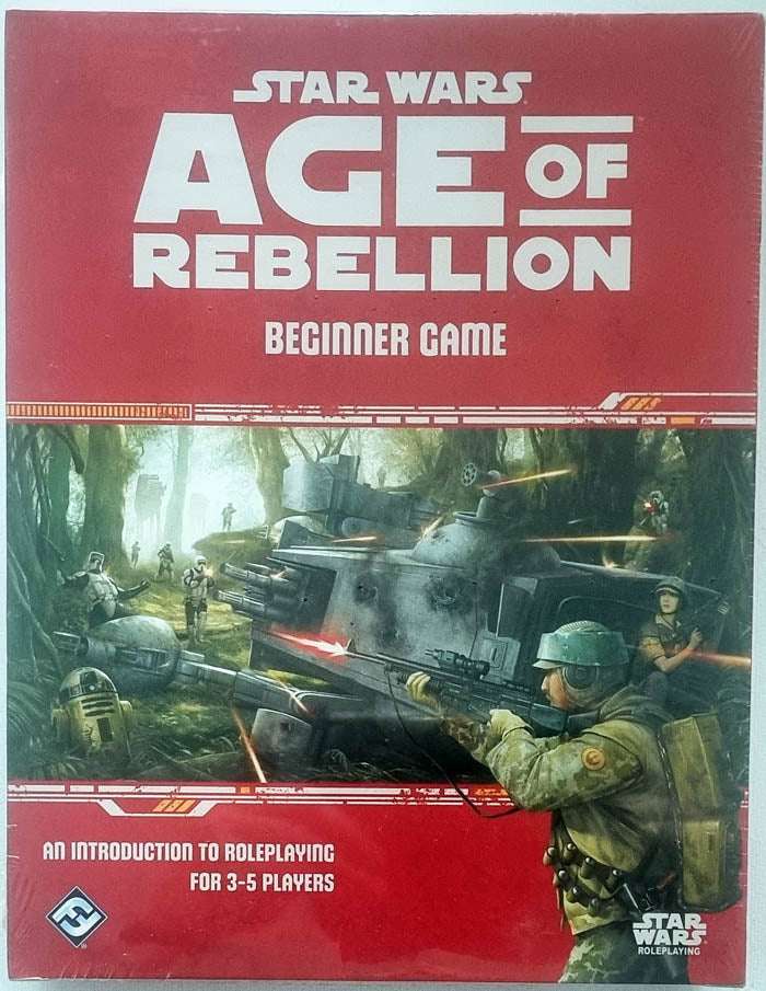 Star Wars: Age of Rebellion Beginner Game Stand Alone RPG Sealed