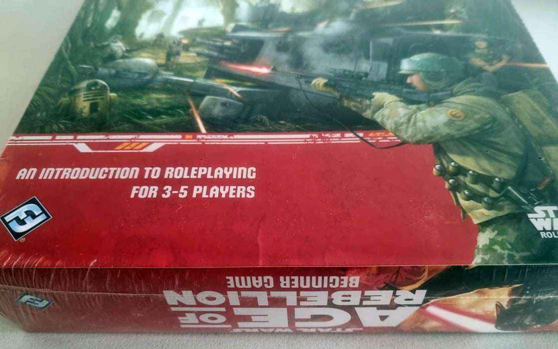 Star Wars: Age of Rebellion Beginner Game Stand Alone RPG Sealed