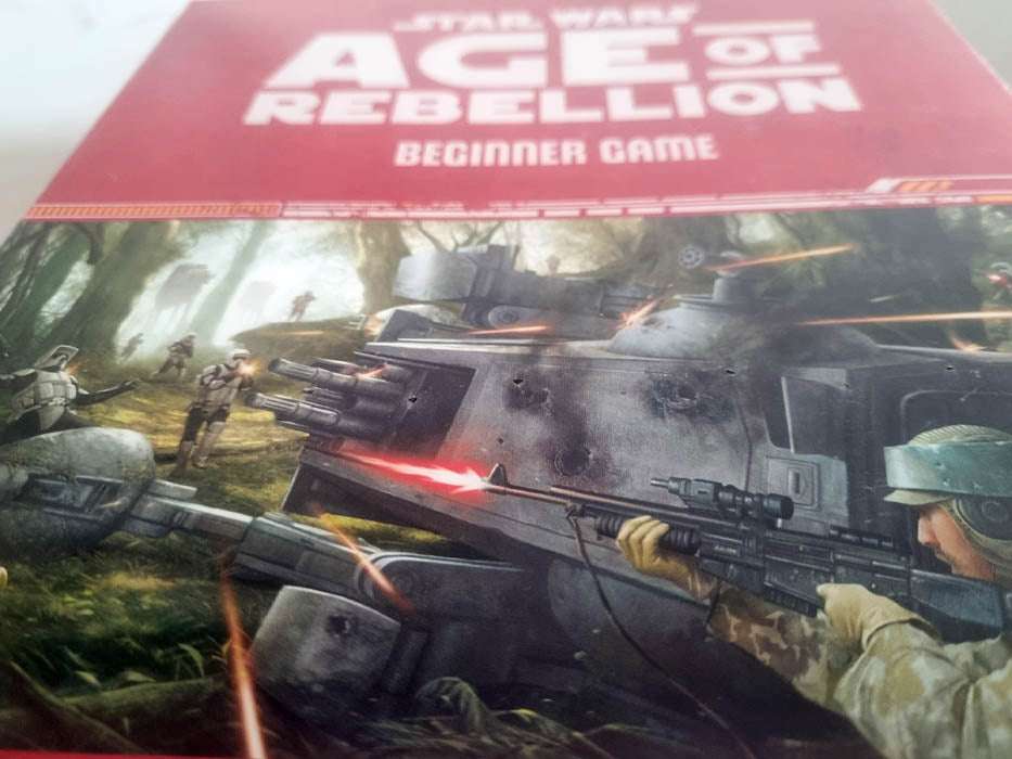 Star Wars: Age of Rebellion Beginner Game Stand Alone RPG Sealed