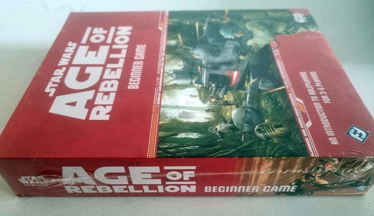 Star Wars: Age of Rebellion Beginner Game Stand Alone RPG Sealed