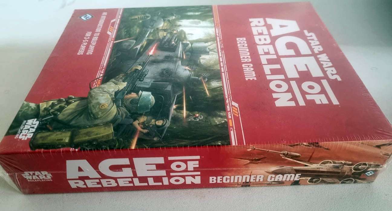 Star Wars: Age of Rebellion Beginner Game Stand Alone RPG Sealed