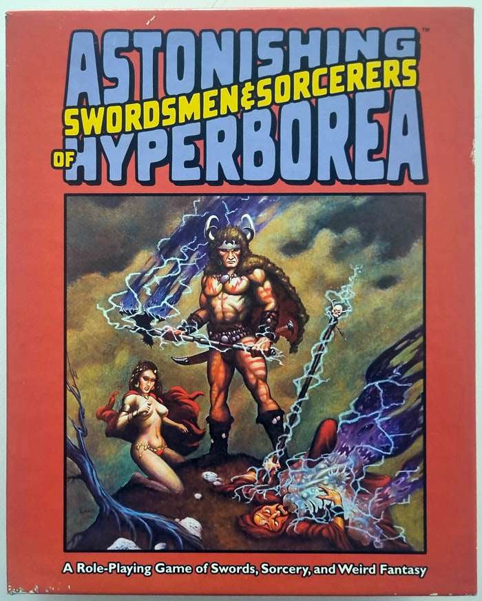 Astonishing Swordsmen & Sorcerers of Hyperborea RPG Signed