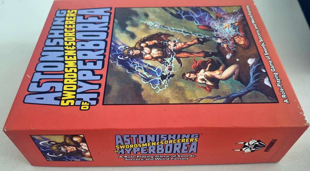 Astonishing Swordsmen & Sorcerers of Hyperborea RPG Signed
