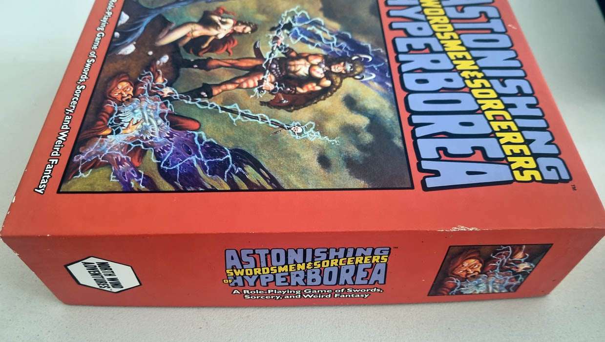 Astonishing Swordsmen & Sorcerers of Hyperborea RPG Signed