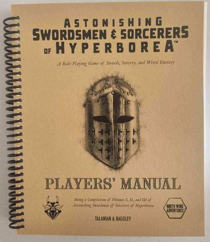 Astonishing Swordsmen & Sorcerers of Hyperborea RPG Signed
