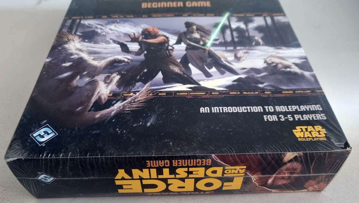 Star Wars: Force and Destiny Beginner Game Stand Alone RPG Sealed
